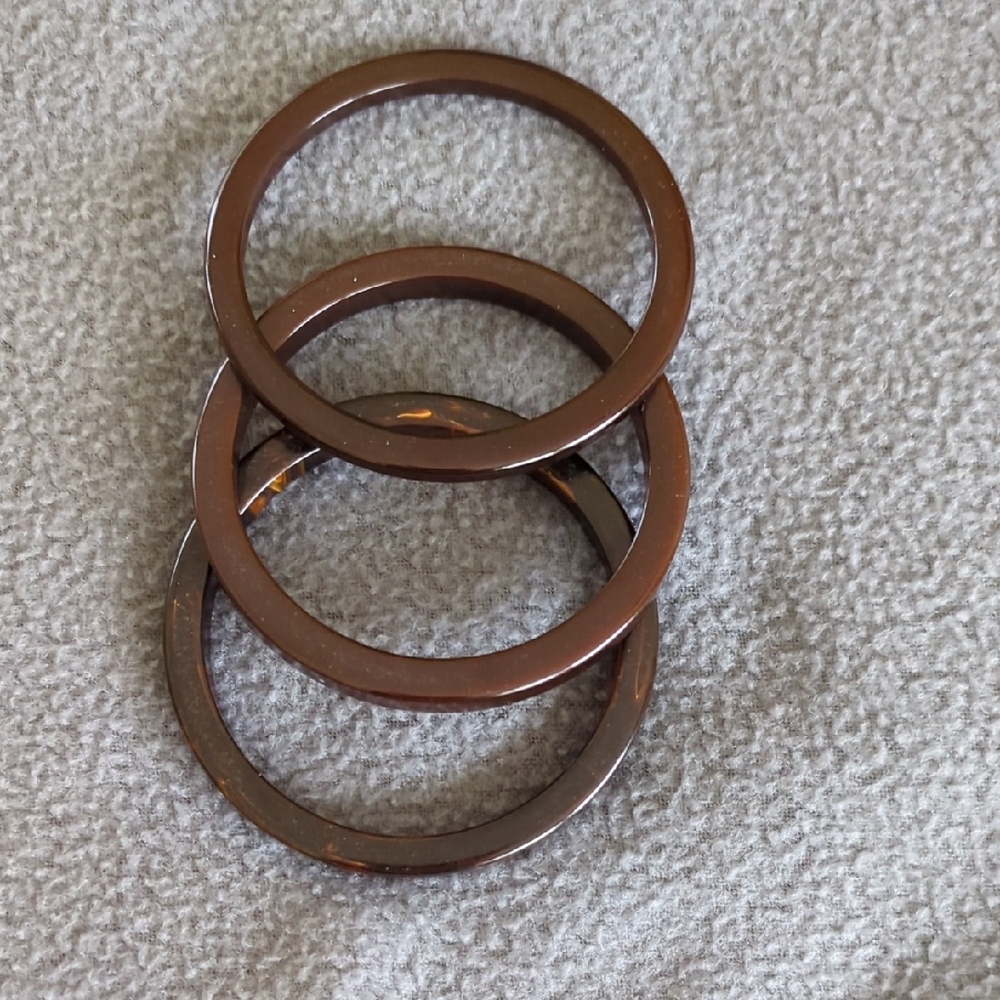 Bakelite Bangles. Set Of 3.